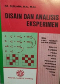Image of Disain dan Analisis Eksperimen