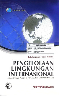 Image of Pengelolaan Lingkungan Internasional: Dari Sudut Pandang Negara Sedang Berkembang