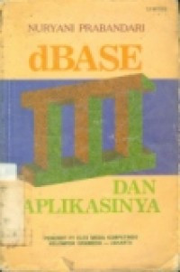 Image of dBASE III dan Aplikasinya