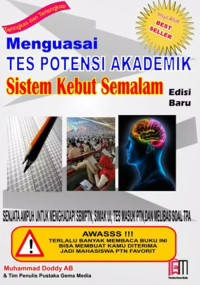 Image of Menguasai Tes Potensi Akademik Sistem Kebut Semalam